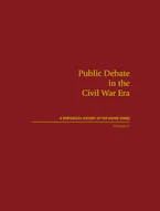 Cover of 'Public Debate in the Civil War Era' by David Zarefsky 
