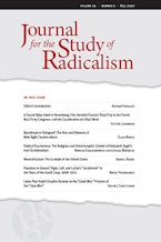 Journal for the Study of Radicalism 14, no. 2